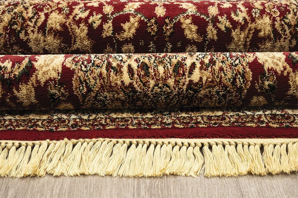 ΧΑΛΙ PERSIA 5649 BURGUNDY ΜΕ ΚΡΟΣΣΙ - 160X230  NewPlan