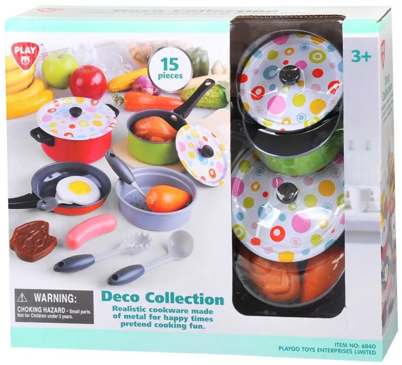 Playgo Σετ Κατσαρόλες & Τηγάνια