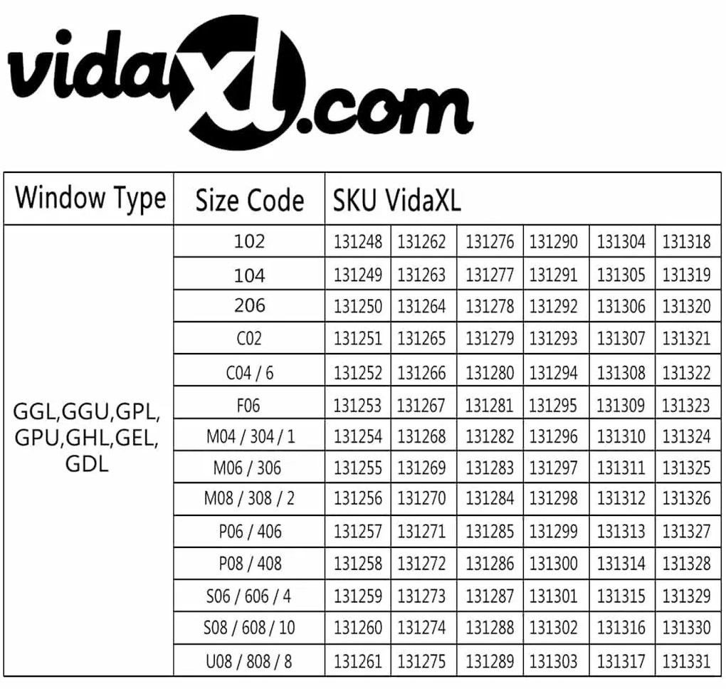 vidaXL Στόρι Ρόλερ Συσκότισης (Blackout) Λευκό 104