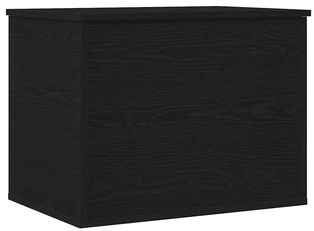 vidaXL Κουτί αποθήκευσης Μαύρη δρυς 60 x 42 x 46 cm Επεξεργασμένο ξύλο
