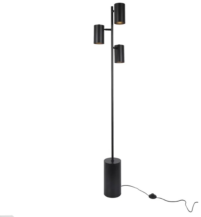 Φωτιστικό Επιδαπέδιο Aca MF240573 KENNETH Μαύρο Ματ (Black Mat)