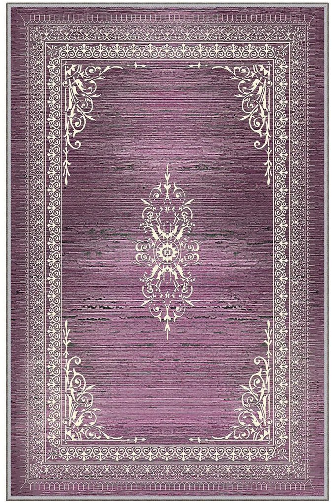 Χαλί Eexfab639 369HFT1353 Violet-Ecru Conceptum Hypnose 80X120cm