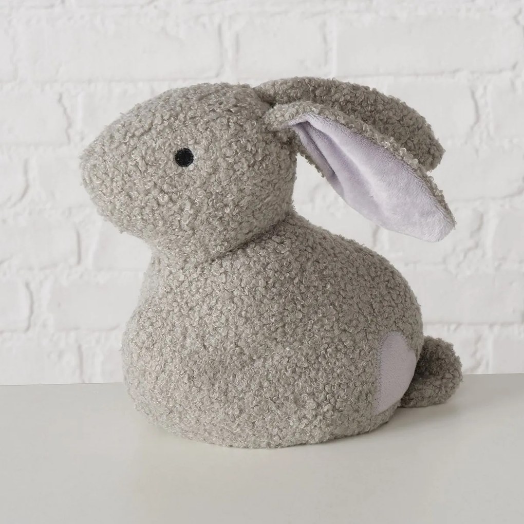 ΣΤΟΠ ΠΟΡΤΑΣ 2/ass ΛΑΓΟΣ Rabbit H22cm W12cm Polyester