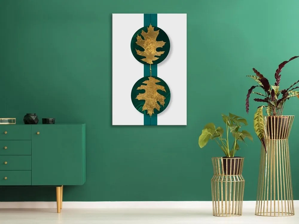 Πίνακας - Green Wealth (1 Part) Vertical - 40x60