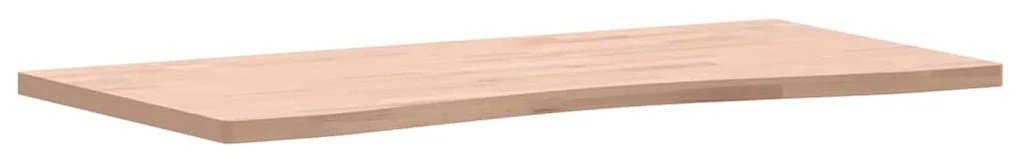 vidaXL Επιφάνεια Εργασίας 100x(45-50)x2,5 εκ. από Μασίφ Ξύλο Οξιάς