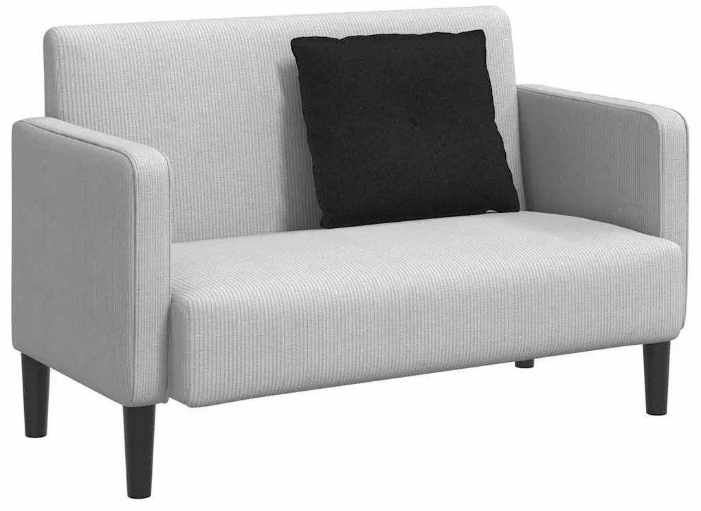 vidaXL Μαξιλάρι Πλάτης Μαύρο 60 x 19 x 50 εκ ύφασμα