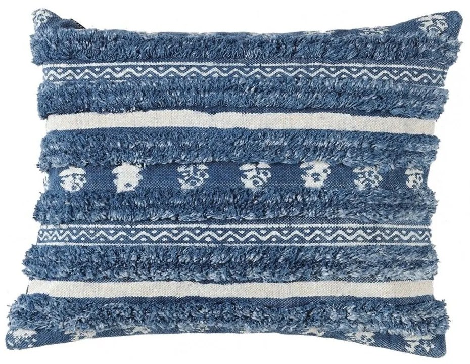 Μαξιλαροθήκη Διακοσμητική Casa 320 Navy Blue Kentia 45X45 100% Cotton