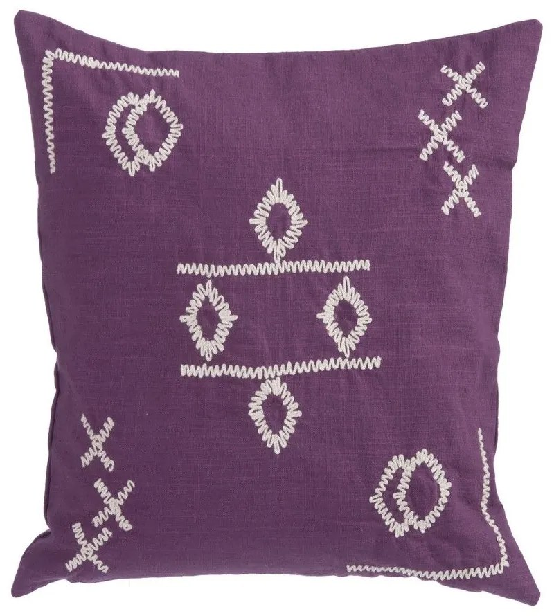 Μαξιλάρι Διακοσμητικό (Με Γέμιση) Laoura Mauve Nef-Nef 45X45 Cotton-Polyester