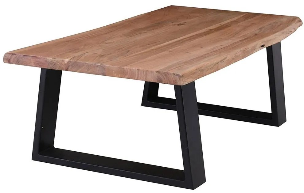 Τραπεζάκι Lizard-W ΕΑ7101,W 115x60x40cm Natural-Black