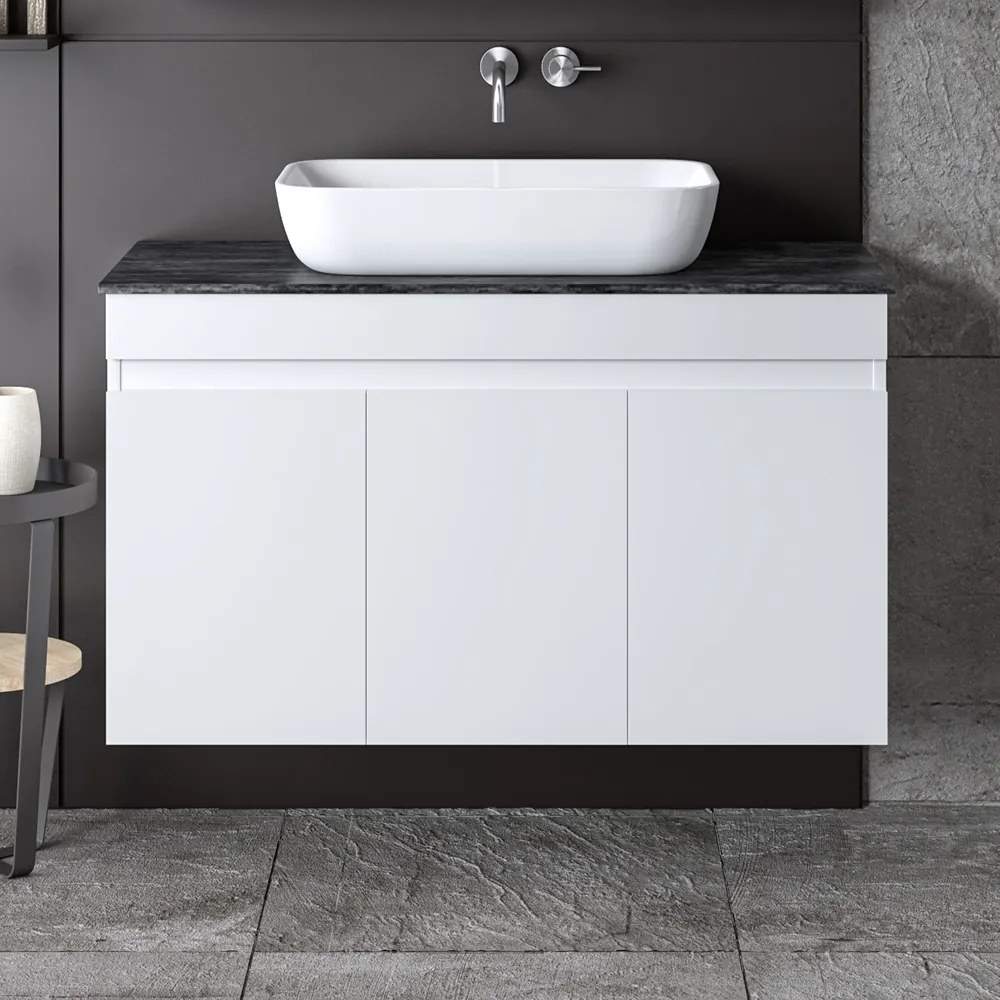 ΣΕΤ ΠΑΓΚΟΥ OMEGA TOP 100cm χρ.WHITE/GREY S3BOMT100GLG S3BOMT100GLG