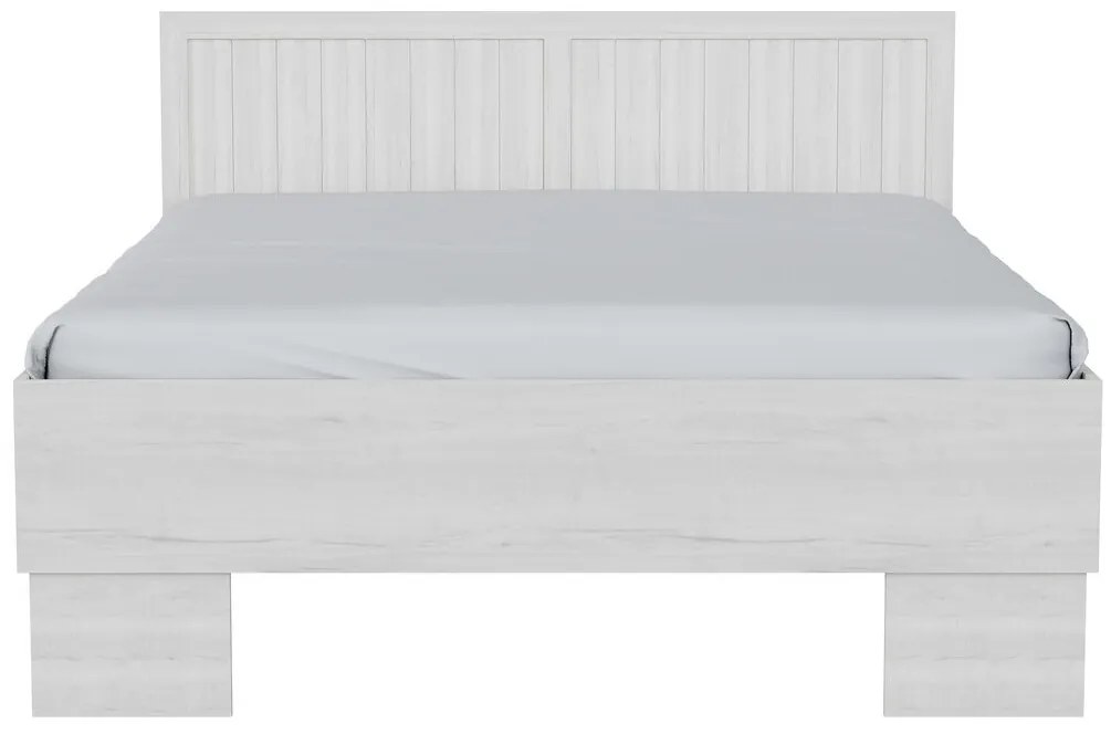 Κρεβάτι Parma A103, Διπλό, Άσπρο, 160x200, Πλαστικοποιημένη μοριοσανίδα, Τάβλες για Κρεβάτι, 165x205x100cm, 78 kg | Epipla1.gr
