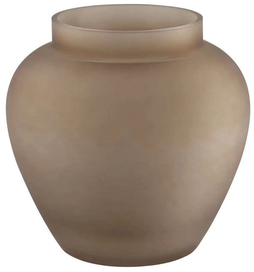 Βάζο Asindro 421208 22x23,5cm Brown Eglo Γυαλί