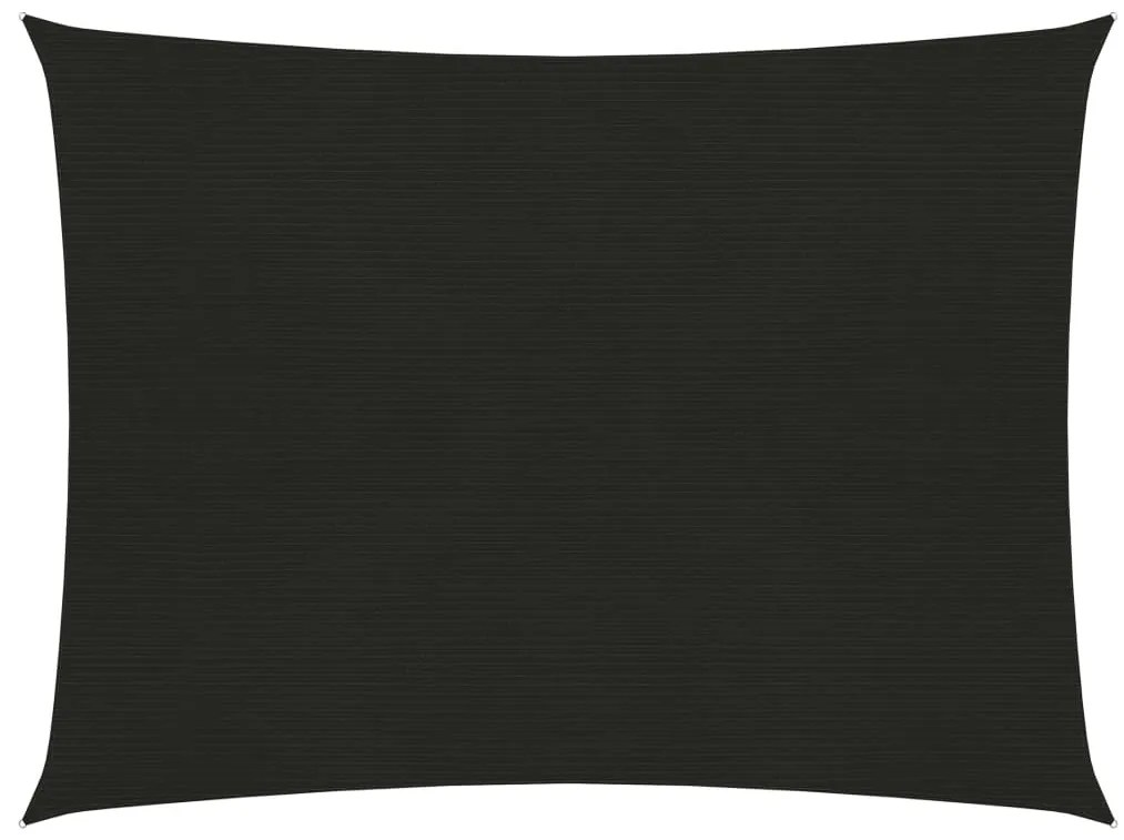 Πανί Σκίασης Μαύρο 6 x 7 μ. από HDPE 160 γρ/μ²