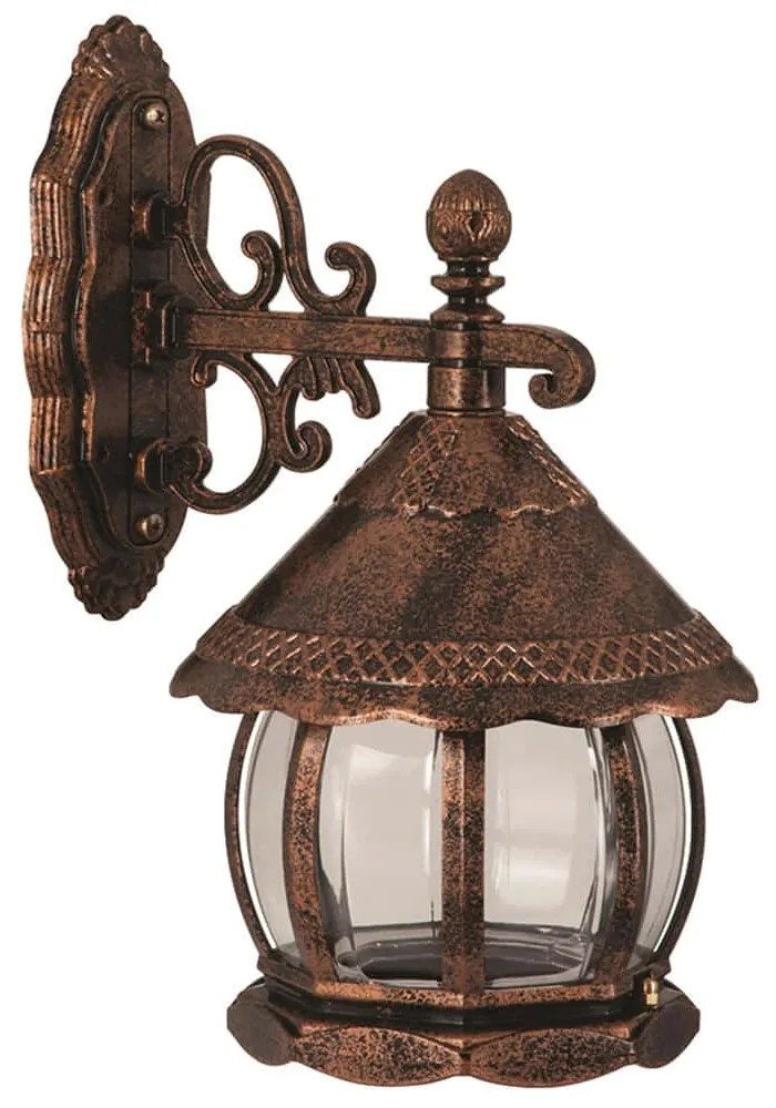 Φωτιστικό Τοίχου - Απλίκα 685AVN1223 32x20x40cm E27 40W Brown Opviq