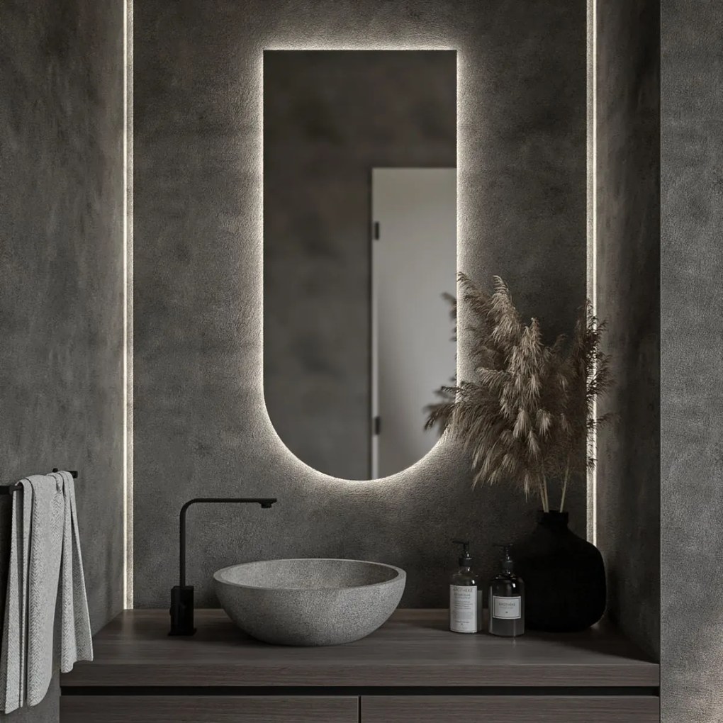 Καθρέπτης τοίχου 5mm Arch Project Mirrors 45x100εκ Τοποθέτηση: Οριζόντια