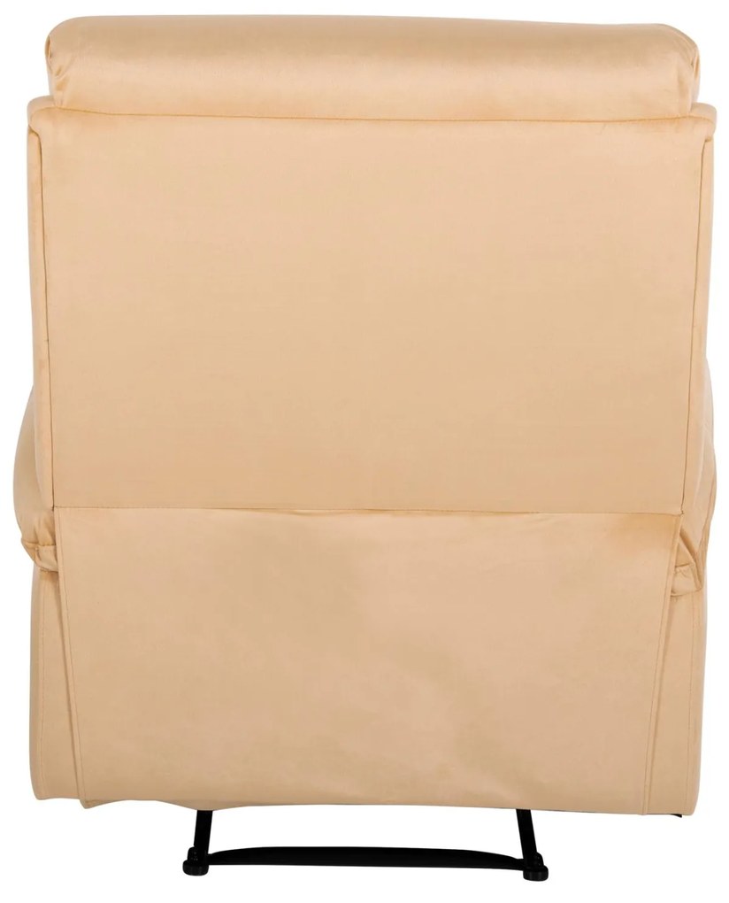 Πολυθρόνα YASUMU C9784.05 Μασάζ με Εκρού Βελούδο 80x93x100Υεκ. 80x93x100 εκ.
