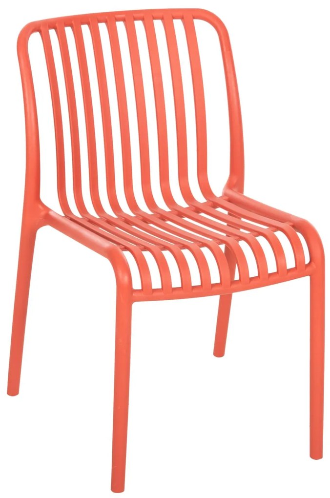 Καρέκλα CONVEE C6104.05 Πολυπροπυλενίου Κόκκινο 48x56x79Y εκ. 48x56x79 εκ.