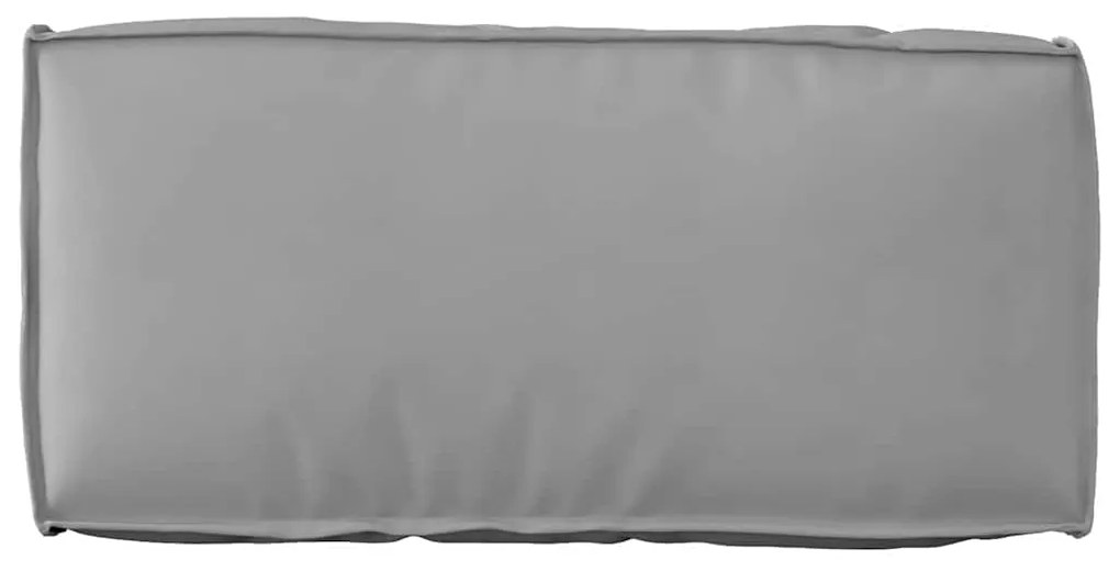 vidaXL Μαξιλάρι παλέτας για πλάτη Γκρι 80 x 40 x 12 cm Ύφασμα Oxford