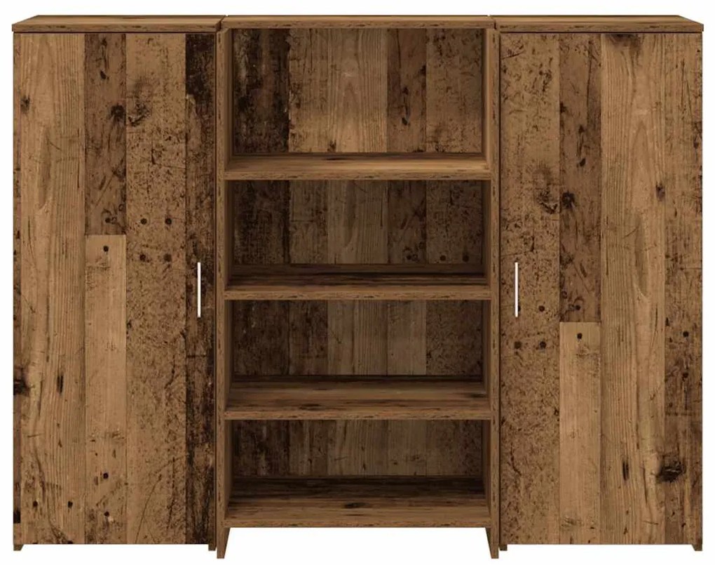 vidaXL Γραφείο υποδοχής Παλιό Ξύλο 135x50x103,5 εκ. Επεξεργασμένο Ξύλο