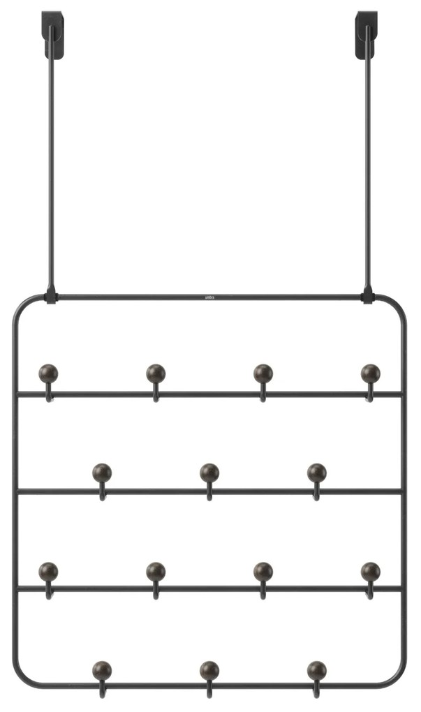 Μεταλλική κρεμάστρα τοίχου/πόρτας,μαύρη,Umbra Estique