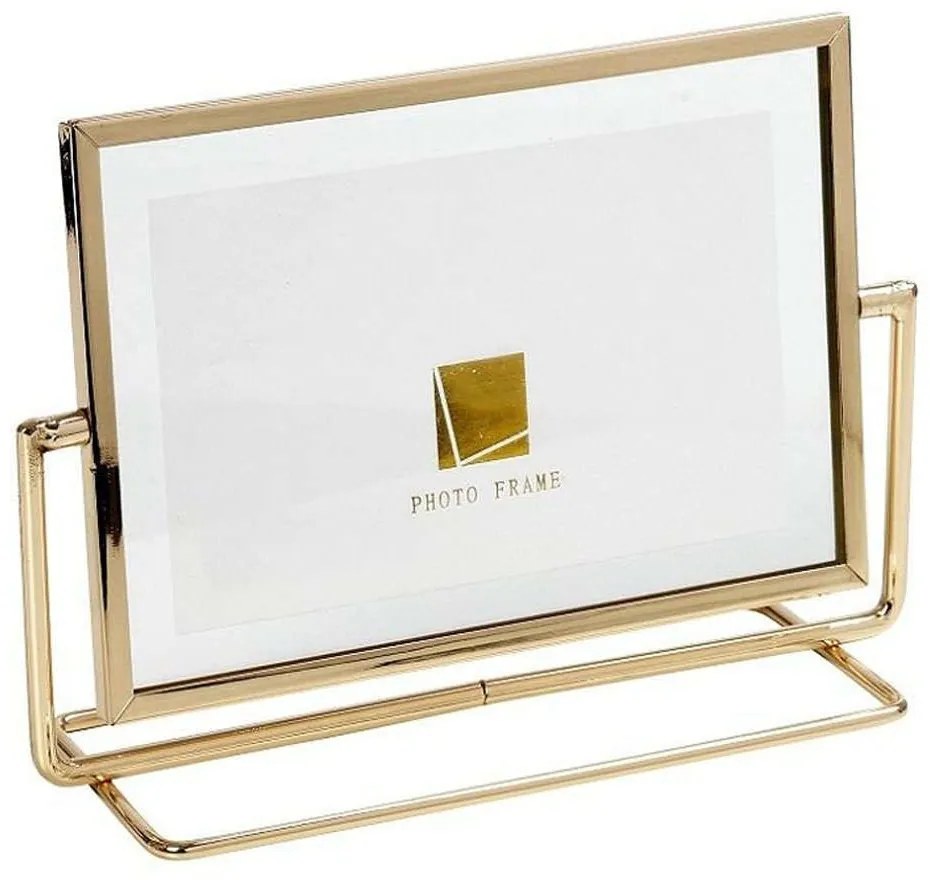Κορνίζα Landscape Περιστρεφόμενη 2 Όψεων FAM568 10x15cm Gold Espiel Metal