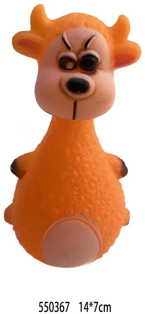 Παιχνίδι σκύλου Latex ζωάκι - 14x7cm - 12pcs - 550367