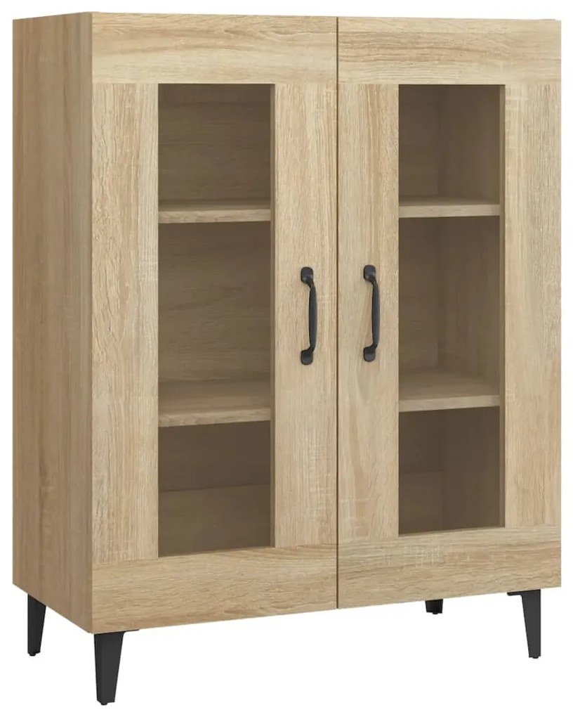 vidaXL Ντουλάπι Sonoma Δρυς 69,5 x 34 x 90 εκ. από Επεξεργασμένο Ξύλο