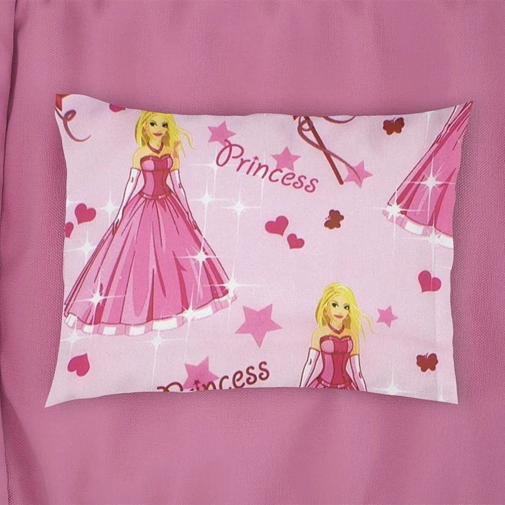 Μαξιλαροθήκη Παιδική Princess 392 Pink DimCol 35X45 Βαμβάκι-Πολυέστερ