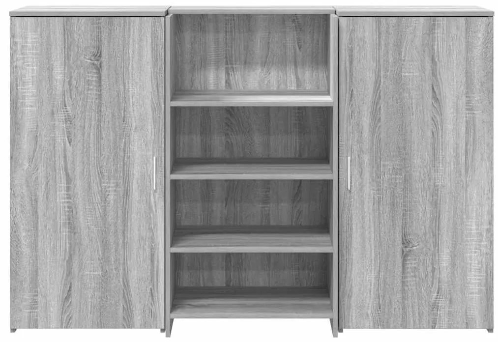 vidaXL Γραφείο υποδοχής 155x50x103,5 εκ. Επεξεργασμένο Ξύλο