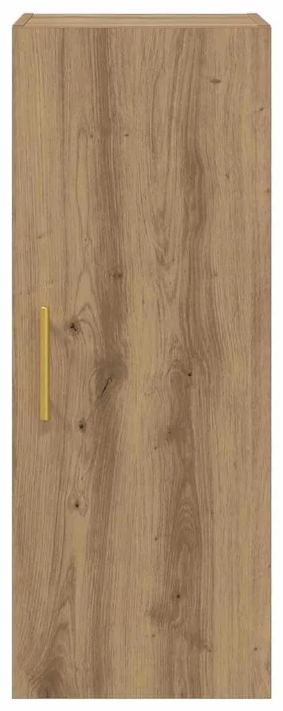 vidaXL Επιτοίχιο ντουλάπι Artisan Oak 34,5 x 34 x 90 εκ.