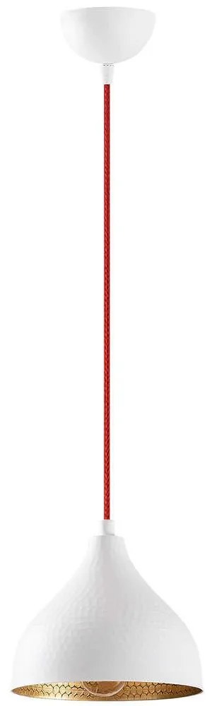 Φωτιστικό Οροφής Tattoo 584TTM1273 18x18x114cm 1xE27 40W White-Red Opviq