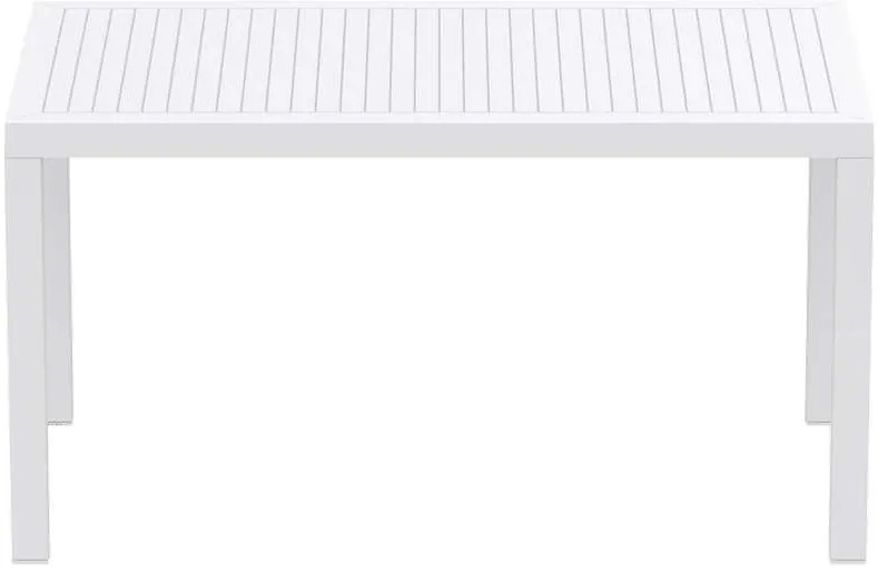 Τραπέζι πολυπροπυλένιου Ares 140x80 Λευκό