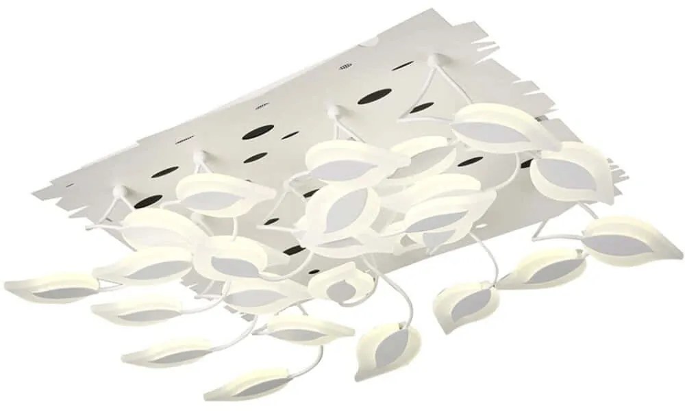 Φωτιστικό Οροφής - Πλαφονιέρα 414LRC1779 80x60x20cm Led 4680lm 78W 4000K White Opviq