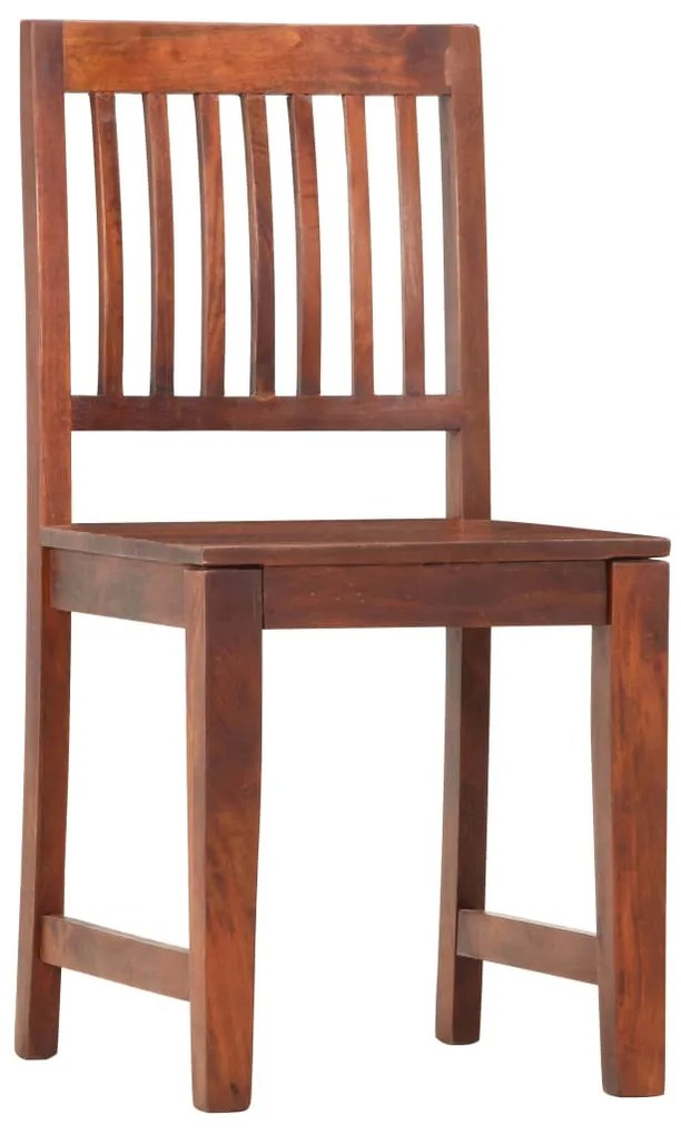 vidaXL Καρέκλες Τραπεζαρίας 4 τεμ. από Μασίφ Ξύλο Μάνγκο