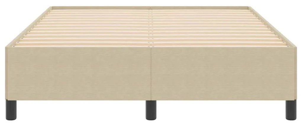 vidaXL Σκελετός Κρεβατιού Γκρι Πράσινο 140 x 190 cm Βελούδο