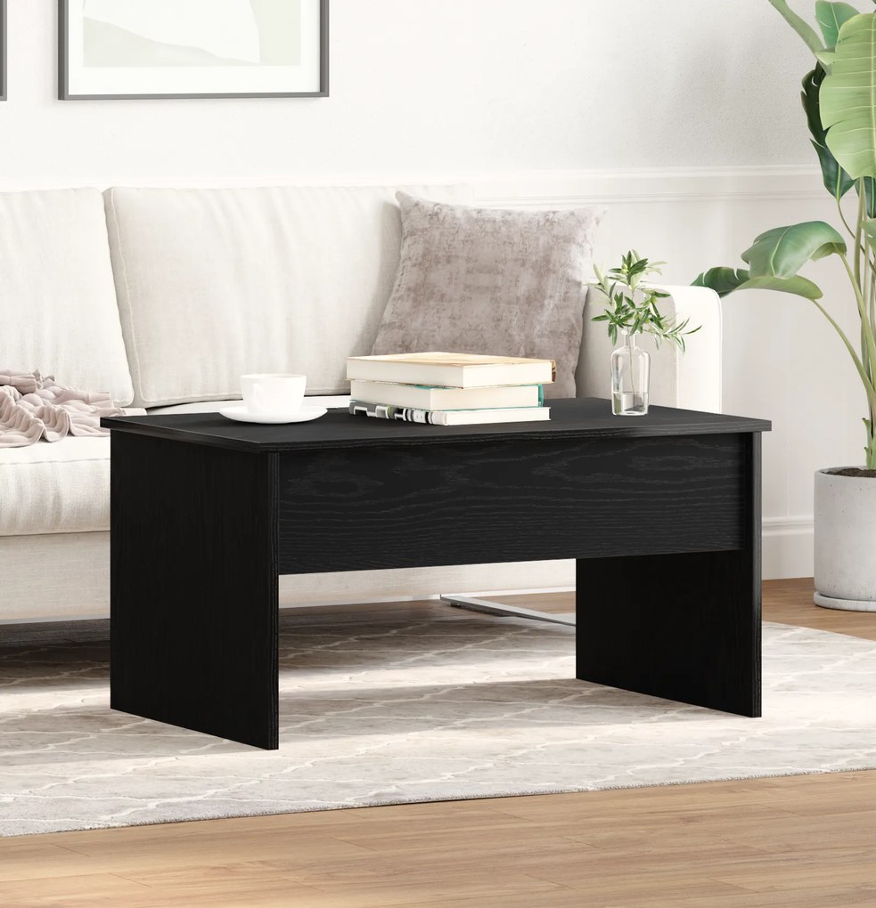 vidaXL Μαύρο Καφετιέρα - 80 x 50.5 x 41.5 εκ