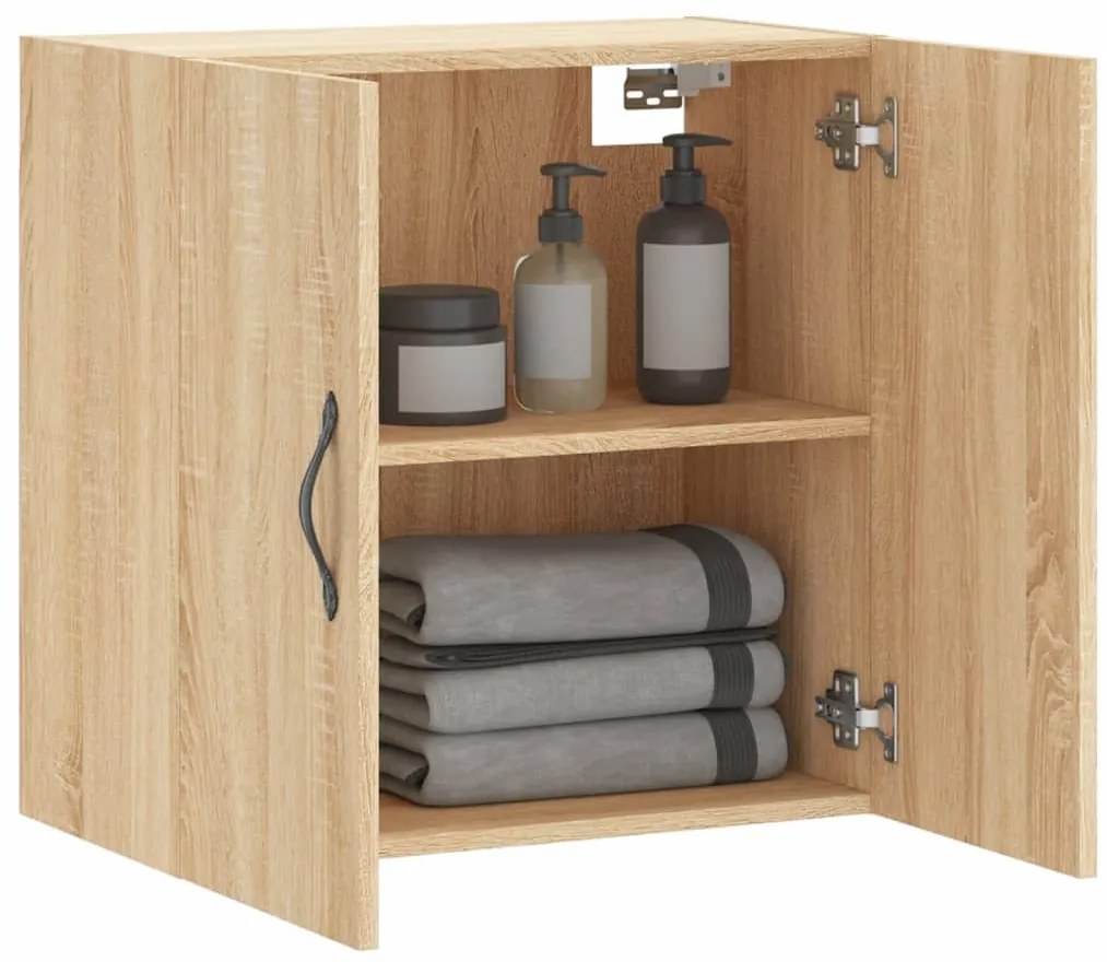 vidaXL Ντουλάπι Τοίχου Sonoma Δρυς 60x31x60 εκ. Επεξεργασμένο Ξύλο