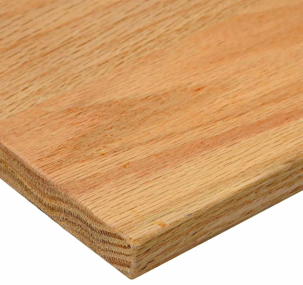 Πατάκια Σκάλας 8 τεμ. Ανοιχτό Καφέ 70x30x2 cm Ξύλο Δρυός - Καφέ