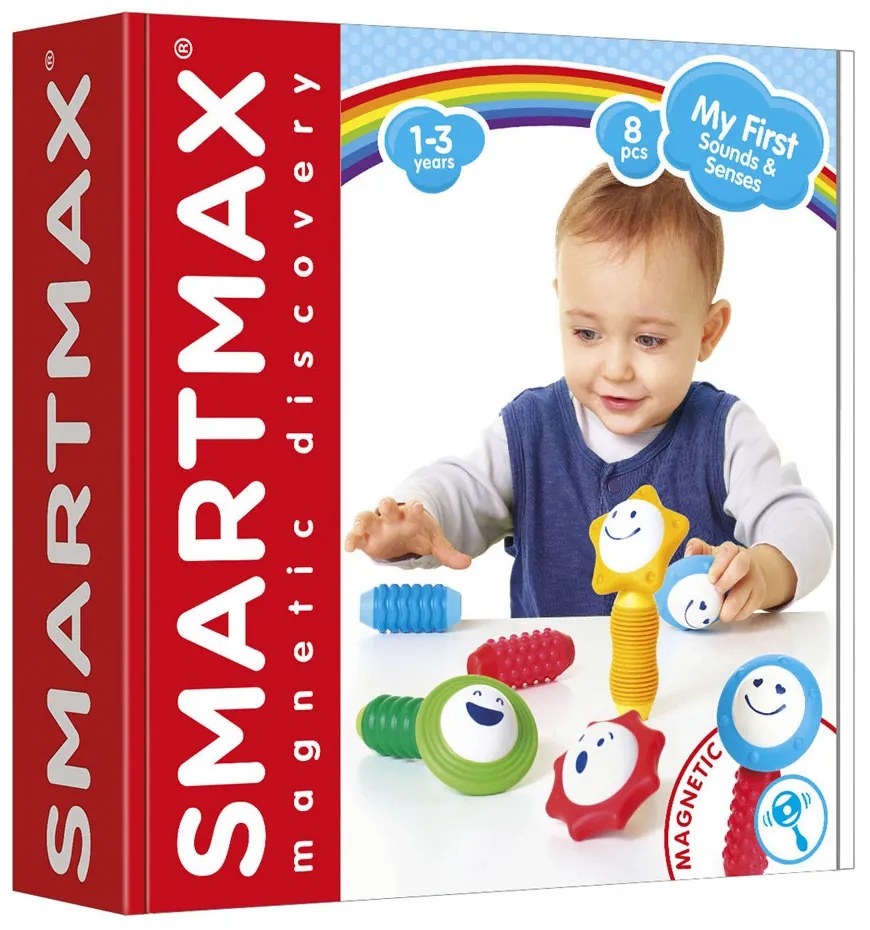 SMARTMAX ΕΚΠΑΙΔΕΥΤΙΚΟ ΜΑΓΝΗΤΙΚΟ ΠΑΙΧΝΙΔΙ ΟΙ ΠΡΩΤΟΙ ΜΟΥ ΗΧΟΙ ΚΑΙ ΑΙΣΘΗΣΕΙΣ 8ΤΕΜ.