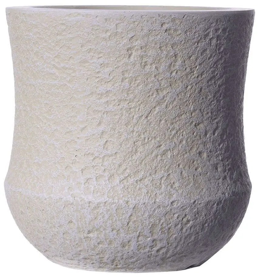 Κασπώ Πήλινο Volcano A-1270-8 27x27x27cm Beige Supergreens Πηλός
