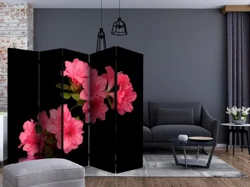 Διαχωριστικό με 5 τμήματα - Azalea in Black II [Room Dividers]