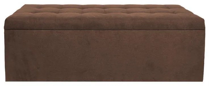 Ταμπουρέ με Αποθηκευτικό Χώρο 24 FL028 Fylliana Καφέ 130x50x46 εκ. 130x50x46 εκ.