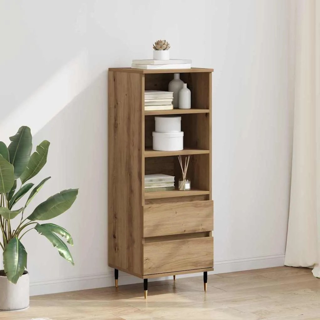 Highboard Artisan Oak 40 x 36 x 110 εκ. Επεξεργασμένο ξύλο