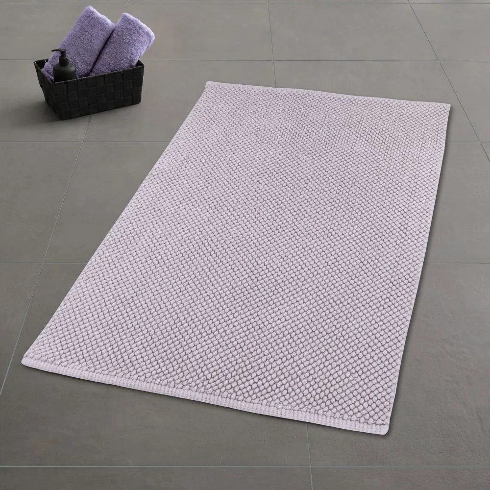 Πατάκι Μπάνιου Punto 9182 851 Lavender Kleine Wolke 50X60 100% Cotton