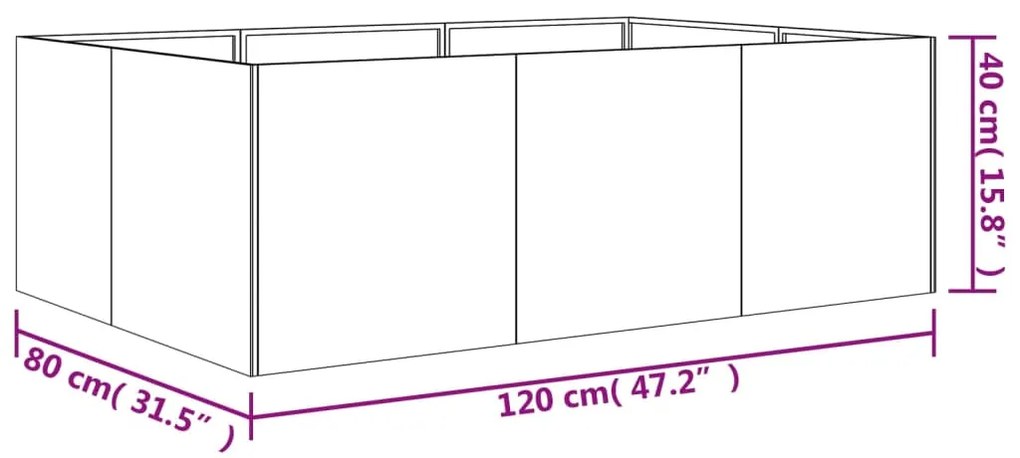 ΖΑΡΝΤΙΝΙΕΡΑ 120 X 80 X 40 ΕΚ. ΑΠΟ ΑΤΣΑΛΙ ΣΚΛΗΡΥΘΕΝ ΣΤΟΝ ΑΕΡΑ 824532