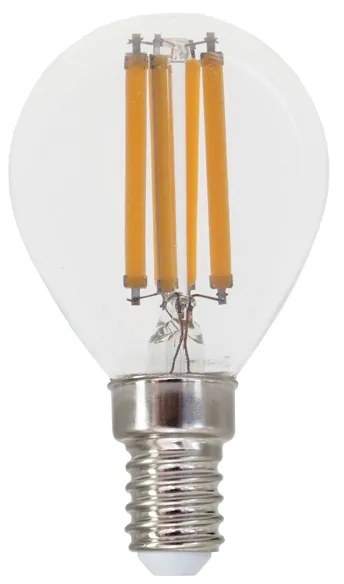 LED FILAMENT E14 G45 6W 6500K 230V AC 780LM RA80 ACA BOVA6CW