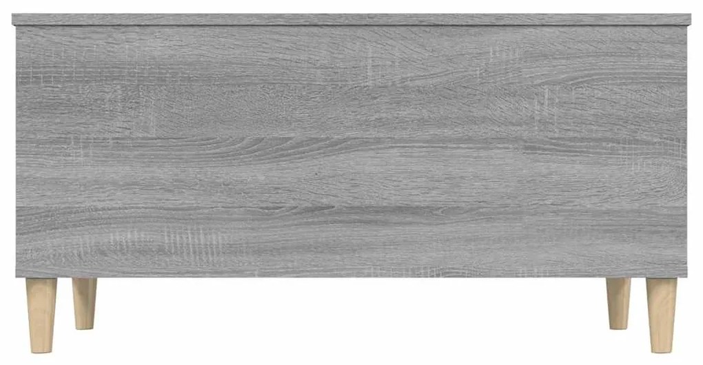 vidaXL Τραπεζάκι Σαλονιού Γκρι Sonoma 90x44,5x45 εκ.Επεξεργασμένο Ξύλο