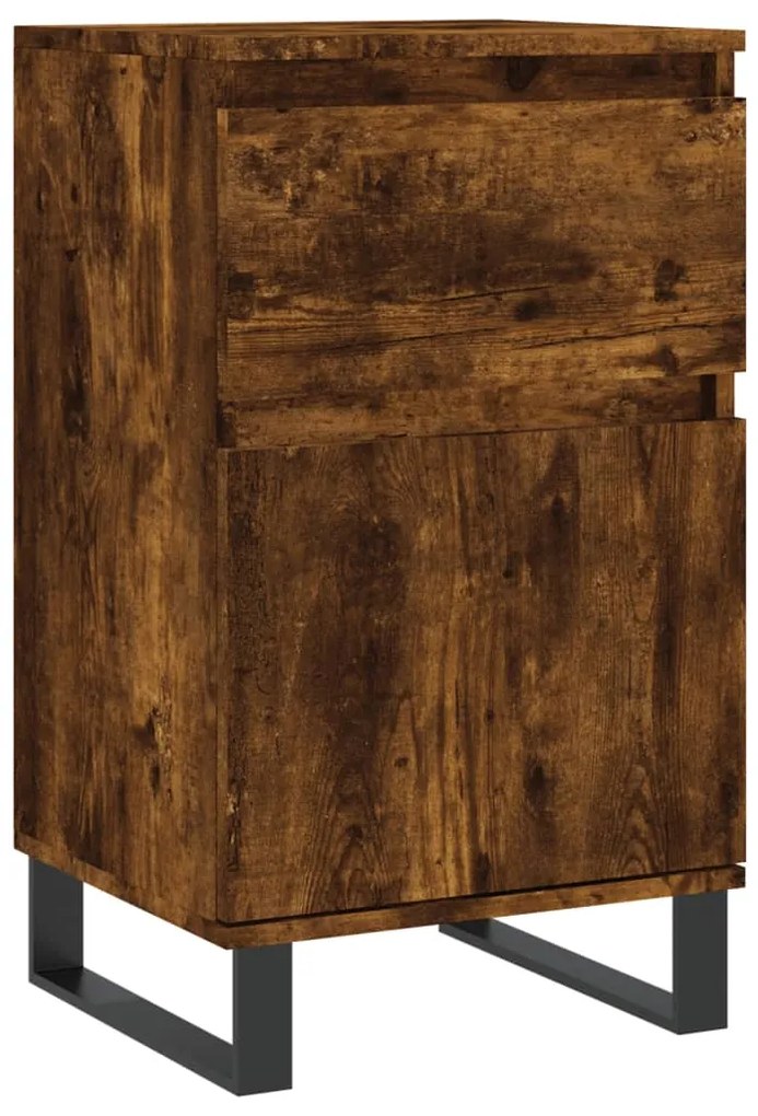vidaXL Συρταριέρα Καπνιστή Δρυς 40 x 35 x 70 εκ. από Επεξεργ. Ξύλο