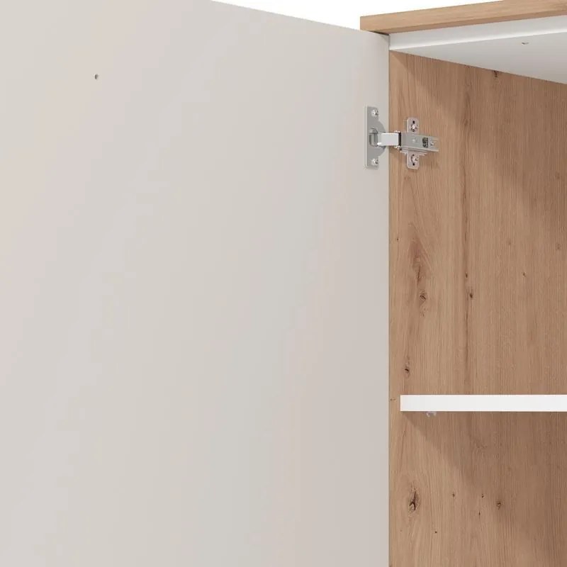Στήλη κουζίνας BELFORT BD 60 Artisan Oak - Cashmere 60x58x216εκ. 60x58x216 εκ.