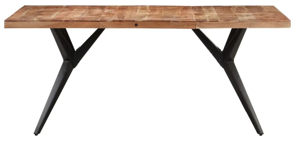 vidaXL Τραπεζαρία 160 x 80 x 76 εκ. από Μασίφ Ξύλο Ακακίας